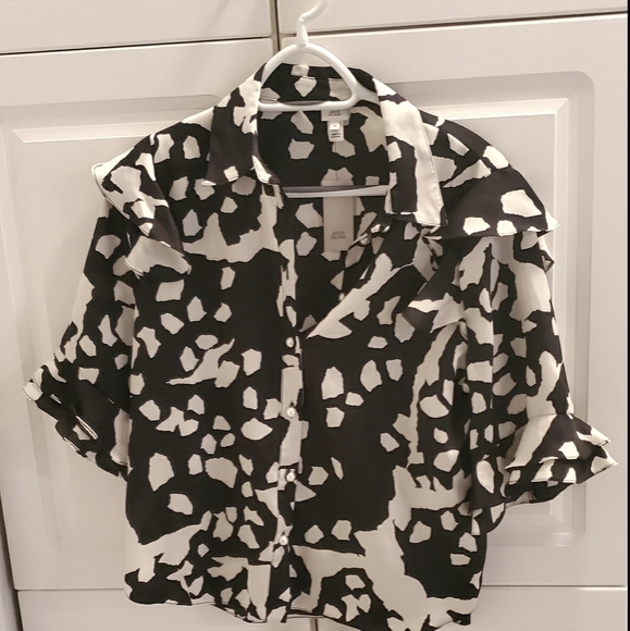 Monochrome printed shirt - Picture 1 of 2